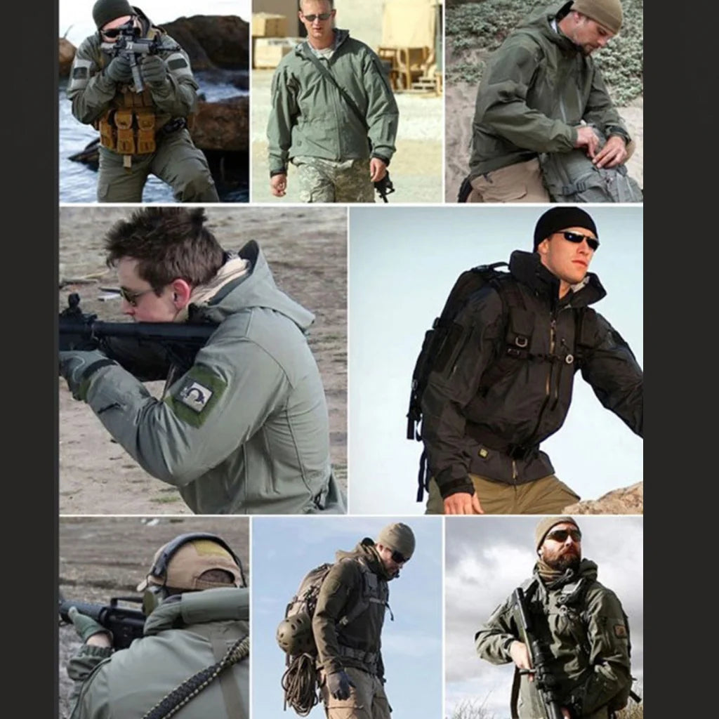 Taktische Outdoor-Bekleidung für Männer: Robuste Jacken, Hosen und Ausrüstung für Militär, Jagd und Abenteuer. Ideal für extreme Bedingungen.