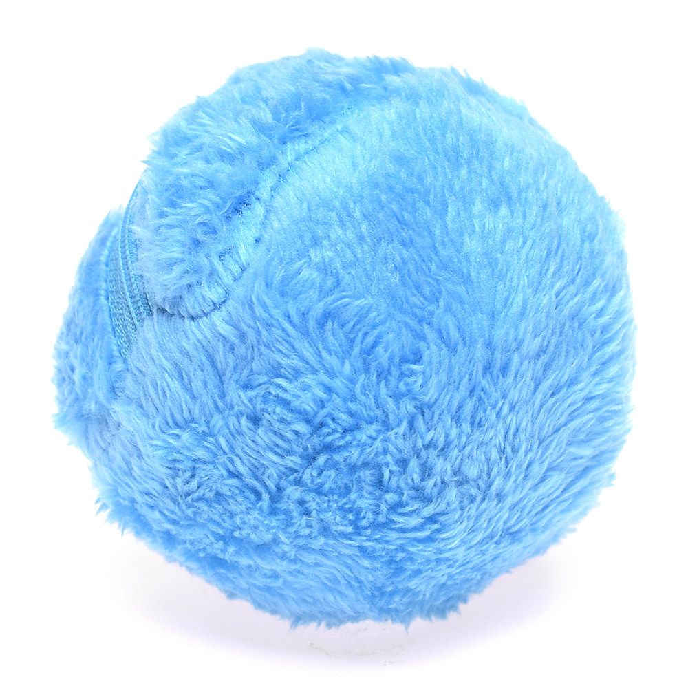 Blauer automatischer Staubsauger-Roboterball mit Mikrofaser, ideal für effiziente Bodenreinigung. Innovativer Reinigungsball für saubere Böden.
