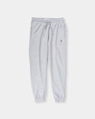 Graue Jogginghose Unisex aus Baumwolle, bequem und stylisch, ideal für Sport und Freizeit. Elastischer Bund, Kordelzug, seitliche Taschen.
