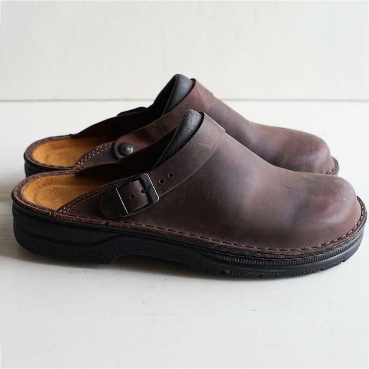 Hochwertige braune Ledersandalen mit verstellbarem Riemen, ideal für Komfort und Stil. Perfekt für Freizeit und Alltag. Herrenschuhe, bequem.