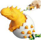 Hundespielzeug Dinosaurier Ei, interaktives Kauspielzeug für Welpen, robustes Design, fördert Zahngesundheit, ideal für kleine Hunde.