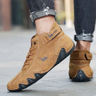 Herren-Leder-Sneaker, modisch und bequem, hohe Qualität, ideal für Freizeit und Luxus, 2023 Kollektion, kostenlose Lieferung.