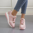 Damen Sneaker Rosa, orthopädisch, bequem, modisch. Ideal für schmerzfreie Füße. Perfekt für Alltag und Freizeit. Hochwertige Materialien.