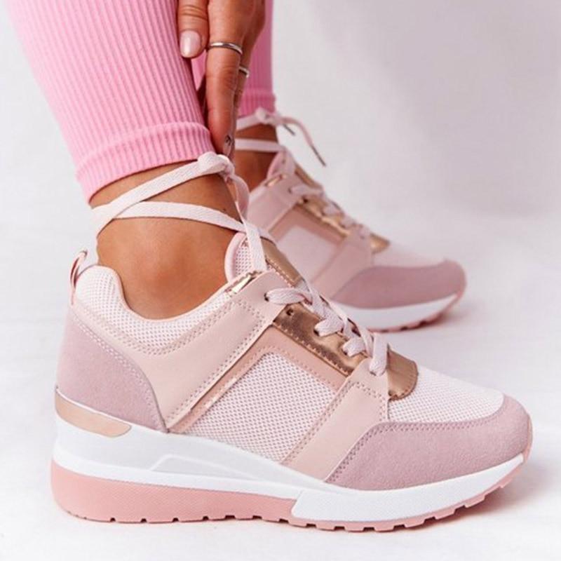 Damen Sneaker in Rosa, orthopädisch, bequem, modisch. Ideal für schmerzfreie Füße. Perfekt für Alltag und Sport. Hochwertige Materialien.