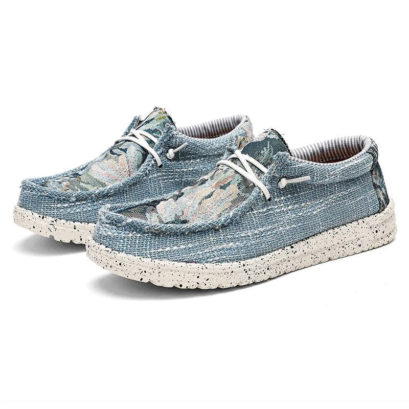 Leichte Herren-Canvas-Schuhe, atmungsaktiv, Slip-On, modisch, in großen Größen 38-48. Ideal für lässige Anlässe und bequemen Alltagsstil.