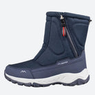Wasserdichte Winterstiefel für Herren, gefüttert mit warmem Fleece, rutschfeste Sohle, ideal für Outdoor-Aktivitäten im Winter.