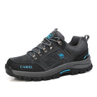 Herren-Wanderschuhe aus Wildleder, rutschfest und atmungsaktiv, ideal für Outdoor-Trekking und Klettern. Robuste, langlebige Trekking-Sneaker.